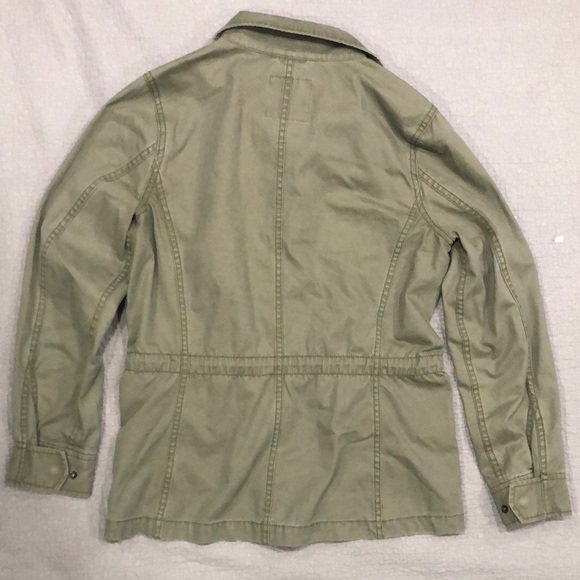 Madewell Green Utility Jacket with Military-Inspired Design - Picture 5 of 5